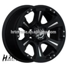 Rueda de aluminio del coche de la rueda de la rueda de la aleación de HRTC 15inch 16inch